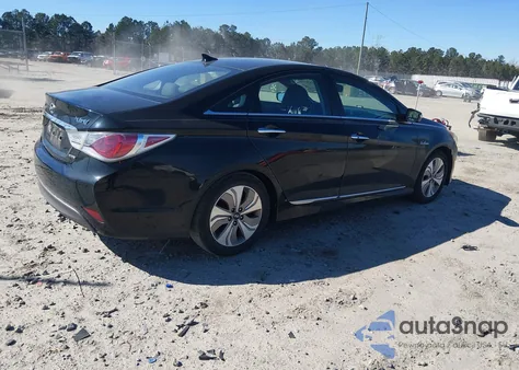 2013 Hyundai Sonata Hybrid Limited z USA, uszkodzony, nr VIN KMHEC4A42DA093900